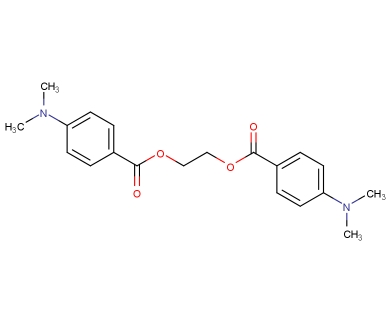 聚乙二醇二-(對-二甲基氨基苯甲酸)酯,Polyethylene Glycol(200)di(β-(4(pacetyl phenyl) piperazine))propionate