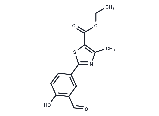 化合物 Ethyl 2-(3-formyl-4-hydroxyphenyl)-4-methylthiazole-5-carboxylate,Ethyl 2-(3-formyl-4-hydroxyphenyl)-4-methylthiazole-5-carboxylate