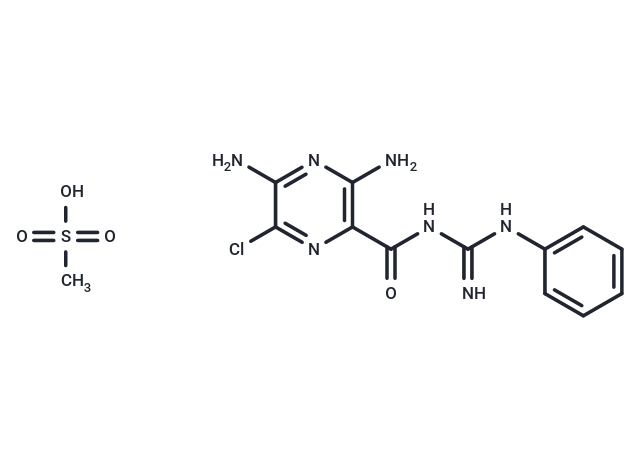 化合物 Phenamil methanesulfonate,Phenamil methanesulfonate