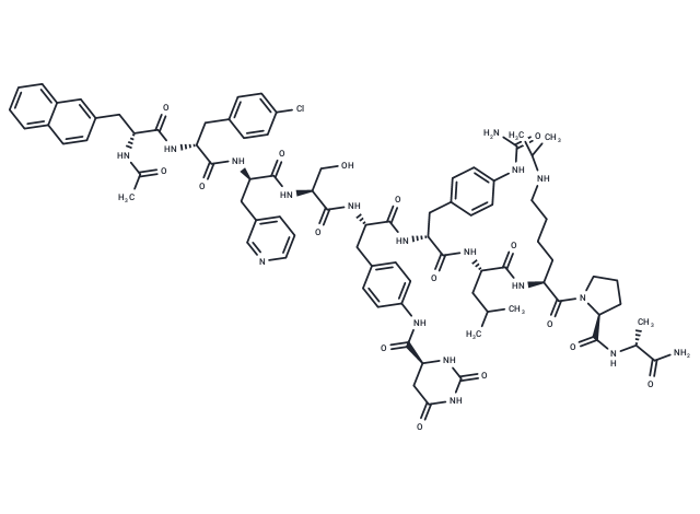 化合物 Degarelix,Degarelix