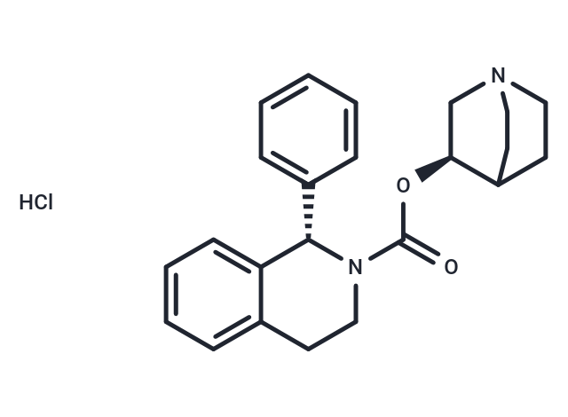 化合物 Solifenacin hydrochloride,Solifenacin hydrochloride