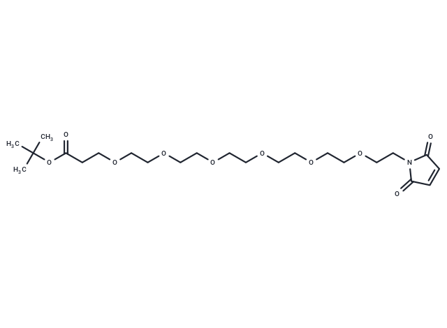 化合物 Mal-PEG6-Boc,Mal-PEG6-Boc