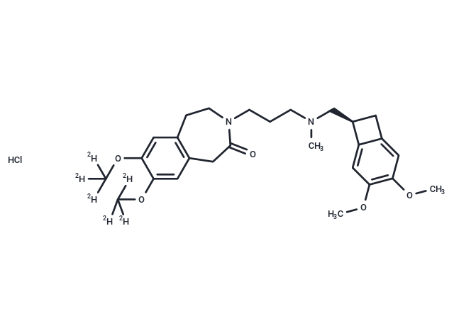 鹽酸伊伐布雷定 D6,Ivabradine-d6 hydrochloride