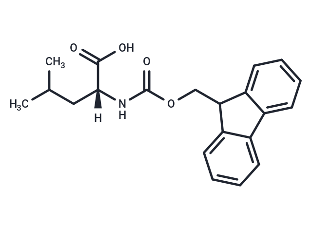化合物 Fmoc-D-Leu-OH,Fmoc-D-Leu-OH