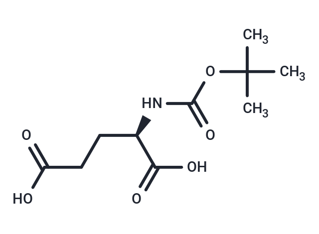 化合物 (R)-2-((tert-Butoxycarbonyl)amino)pentanedioic acid,(R)-2-((tert-Butoxycarbonyl)amino)pentanedioic acid