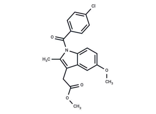 化合物 Methyl 2-(1-(4-chlorobenzoyl)-5-methoxy-2-methyl-1H-indol-3-yl)acetate,Methyl 2-(1-(4-chlorobenzoyl)-5-methoxy-2-methyl-1H-indol-3-yl)acetate