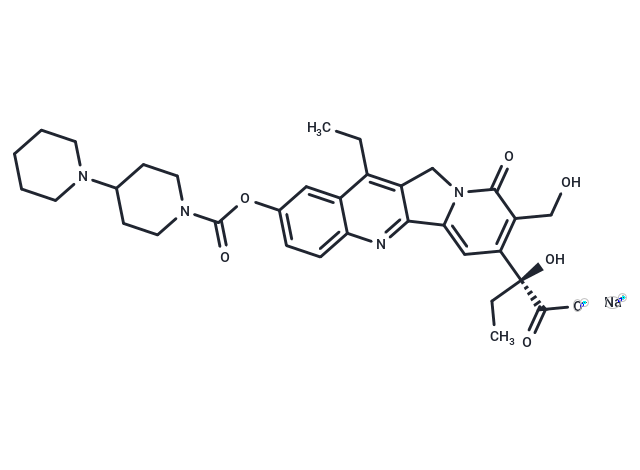 化合物 Irinotecan Carboxylate Sodium Salt,Irinotecan Carboxylate Sodium Salt