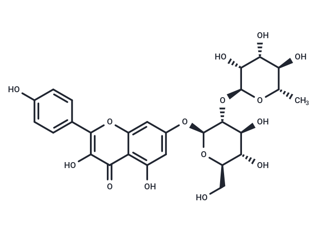 山柰酚-7-O-新橙皮糖苷,Kaempferol-7-O-neohesperidoside