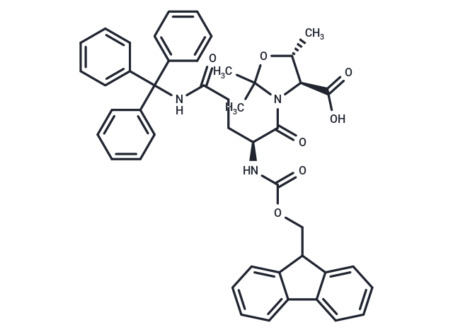 Fmoc-Gln(Trt)-Thr(psi(Me,Me)pro)-OH,Fmoc-Gln(Trt)-Thr(psi(Me,Me)pro)-OH