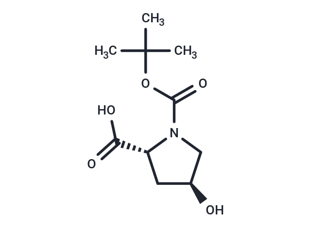 化合物 N-tert-Butoxycarbonyl-trans-4-hydroxy-D-proline,N-tert-Butoxycarbonyl-trans-4-hydroxy-D-proline