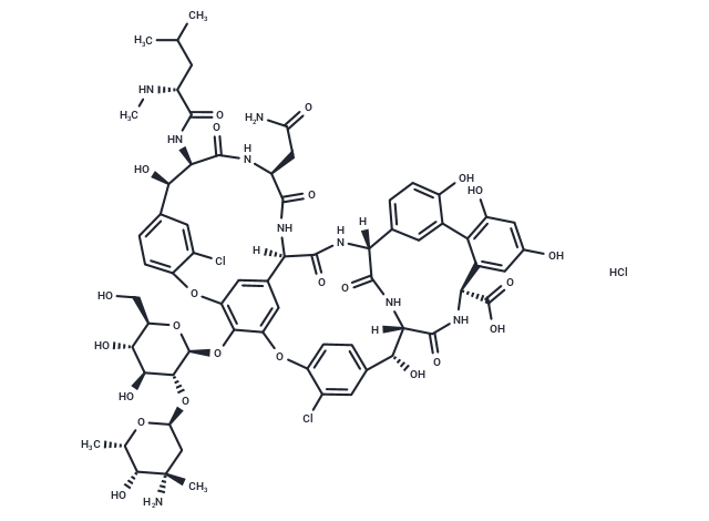 化合物 Vancomycin monohydrochloride,Vancomycin monohydrochloride