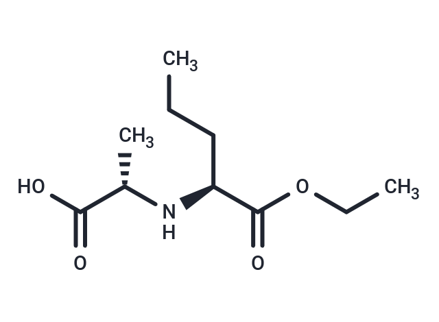 化合物 N-[(S)-1-Carbethoxy-1-butyl]-L-alanine,N-[(S)-1-Carbethoxy-1-butyl]-L-alanine