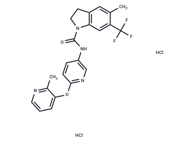 化合物 SB 243213 dihydrochloride,SB 243213 dihydrochloride