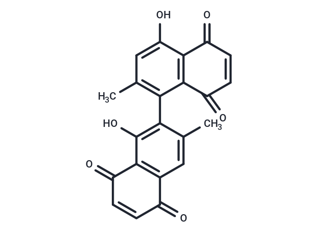 化合物 Isodiospyrin,Isodiospyrin