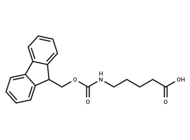 化合物 Fmoc-5-aminopentanoic acid,Fmoc-5-aminopentanoic acid