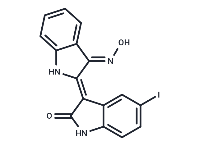 5-碘靛紅-3'-單肟,5-Iodo-indirubin-3'-monoxime