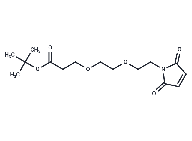 化合物Mal-PEG2-C2-Boc,Mal-PEG2-C2-Boc