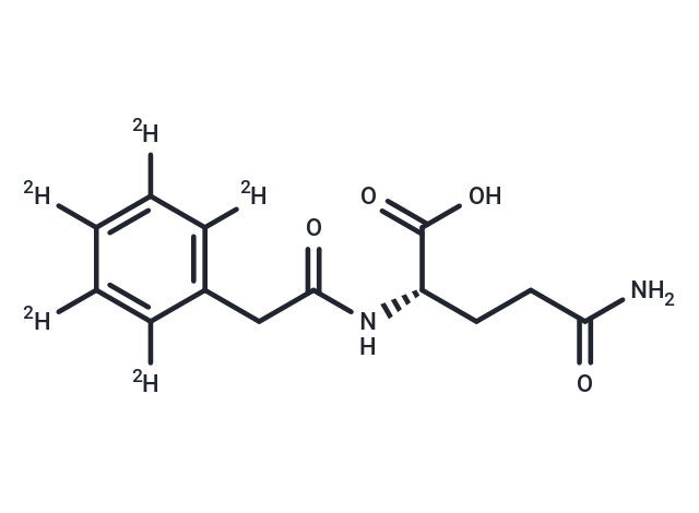 化合物 Phenylacetylglutamine-D5,Phenylacetylglutamine-D5