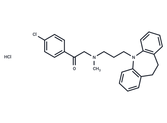 化合物 Lofepramine hydrochloride,Lofepramine hydrochloride