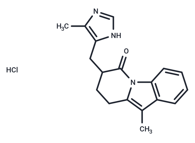 化合物 (±)-Fabesetron hydrochloride,(±)-Fabesetron hydrochloride