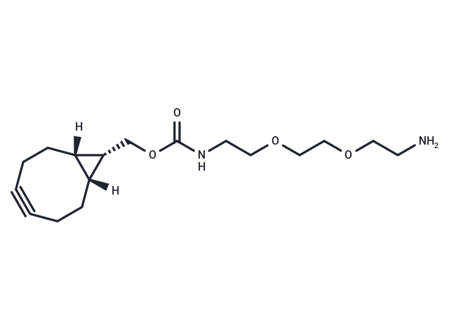 endo-BCN-PEG2-NH2,endo-BCN-PEG2-NH2