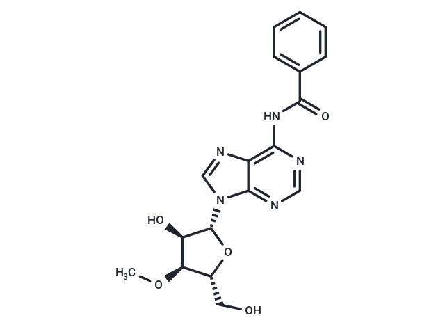 化合物 N6-Benzoyl-3’-O-methyladenosine,N6-Benzoyl-3’-O-methyladenosine