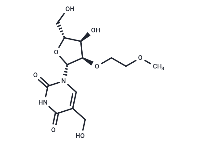 化合物 5-Hydroxymethyl-2’-O-(2-methoxyethyl)uridine,5-Hydroxymethyl-2’-O-(2-methoxyethyl)uridine