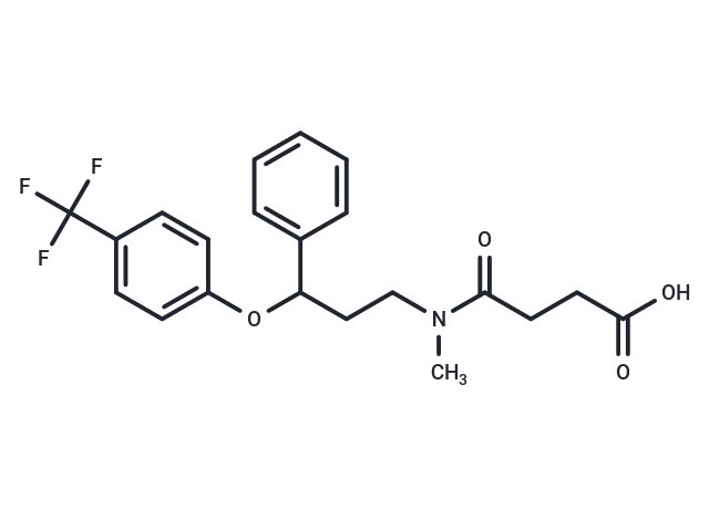 化合物 Fluoxetine succinate ester,Fluoxetine succinate ester