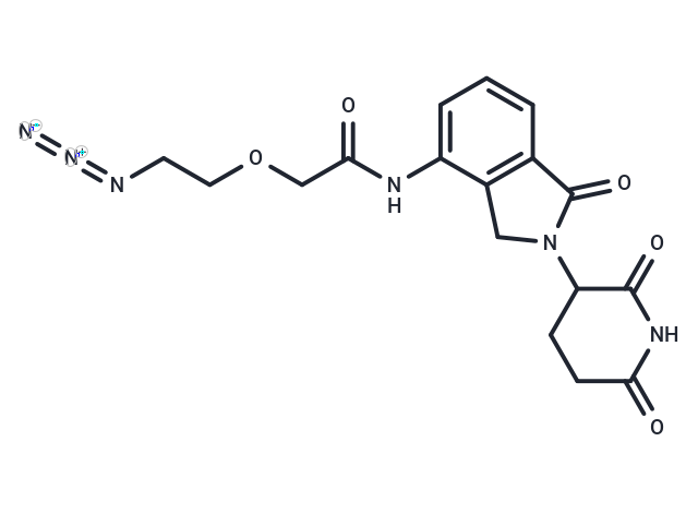 化合物 Lenalidomide-PEG1-azide,Lenalidomide-PEG1-azide