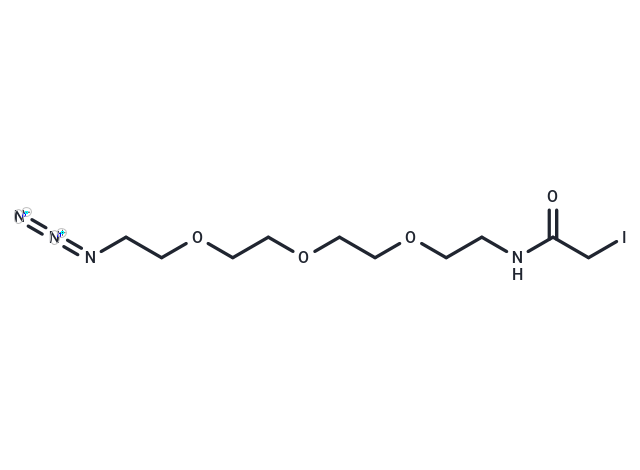 化合物 Iodoacetamide-PEG3-azide,Iodoacetamide-PEG3-azide