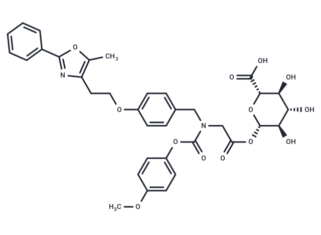 化合物 Muraglitazar glucuronide,Muraglitazar glucuronide