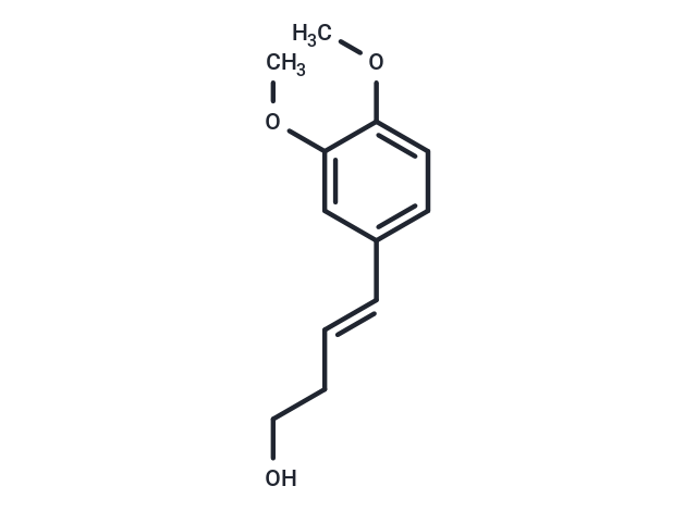 化合物 4-(3,4-Dimethoxyphenyl)-3-buten-1-ol,4-(3,4-Dimethoxyphenyl)-3-buten-1-ol