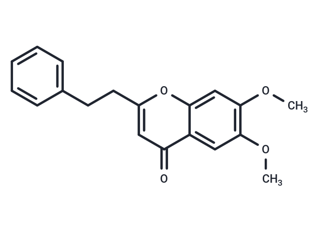 6,7-二甲氧基-2-(苯基乙基)色酮,6,7-Dimethoxy-2-(2-phenylethyl)chromone