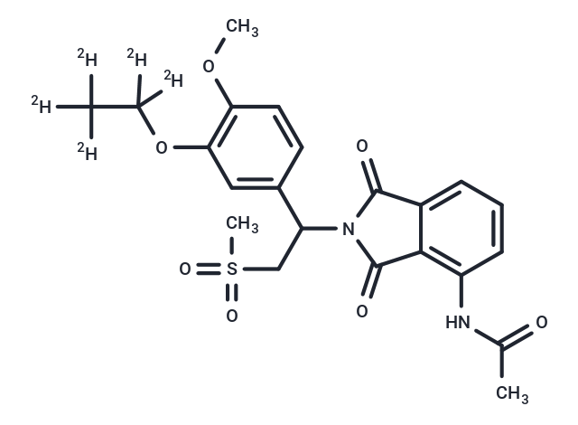 化合物 (Rac)-Apremilast D5,(Rac)-Apremilast D5