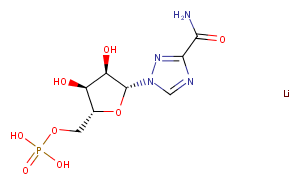 Ribavirin 5'-monophosphate (lithium salt),Ribavirin 5'-monophosphate (lithium salt)