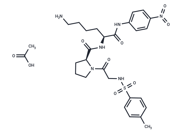 N-p-Tosyl-Gly-Pro-Lys-pNA (acetate),N-p-Tosyl-Gly-Pro-Lys-pNA (acetate)