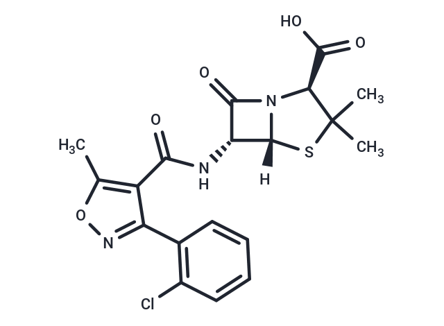 化合物 Cloxacillin,Cloxacillin