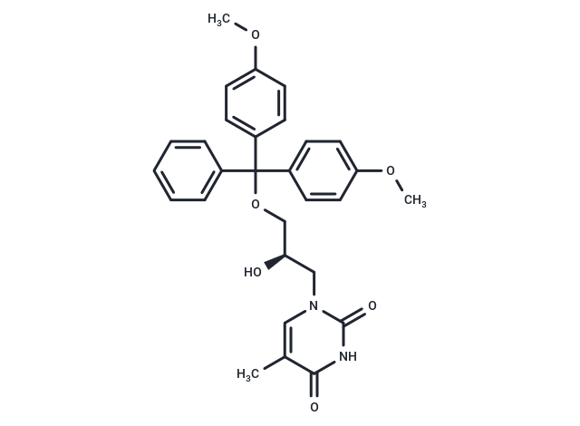 化合物 (R)-DMT-glycidol-thymine,(R)-DMT-glycidol-thymine