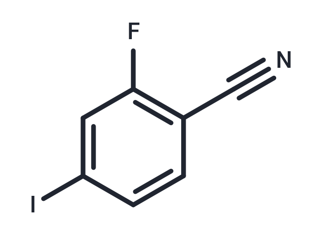 2-Fluoro-4-iodo benzonitrile,2-Fluoro-4-iodo benzonitrile