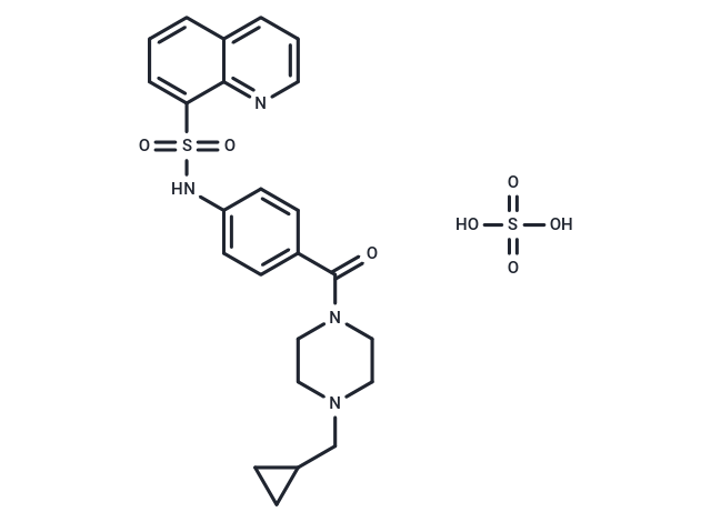 化合物 Mitapivat sulfate anhydrous,Mitapivat sulfate anhydrous