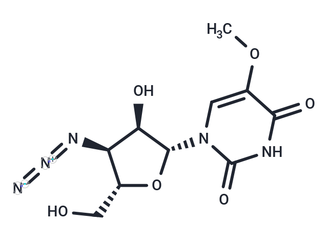 化合物 3’-Azido-3’-deoxy-5-methoxyuridine,3’-Azido-3’-deoxy-5-methoxyuridine