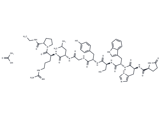 化合物 Fertirelin acetate,Fertirelin acetate