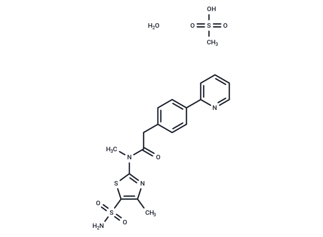 化合物 Pritelivir mesylate hydrate,Pritelivir mesylate hydrate