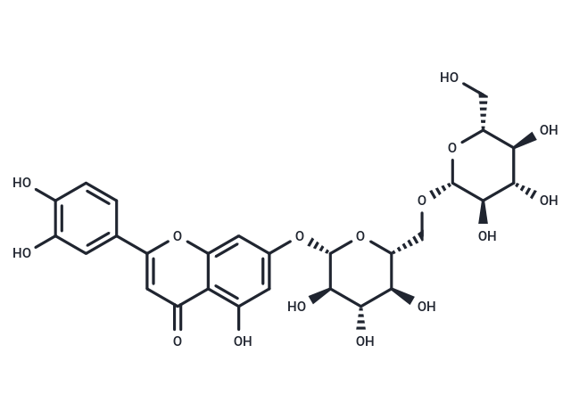 Luteolin-7-O-β-D-glucopyranoside,Luteolin-7-O-β-D-glucopyranoside