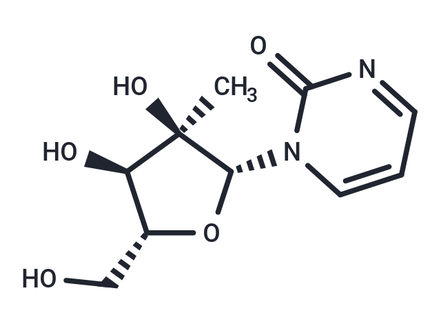 化合物 2’-C-b-Methyl-4-deoyuridine,2’-C-b-Methyl-4-deoyuridine