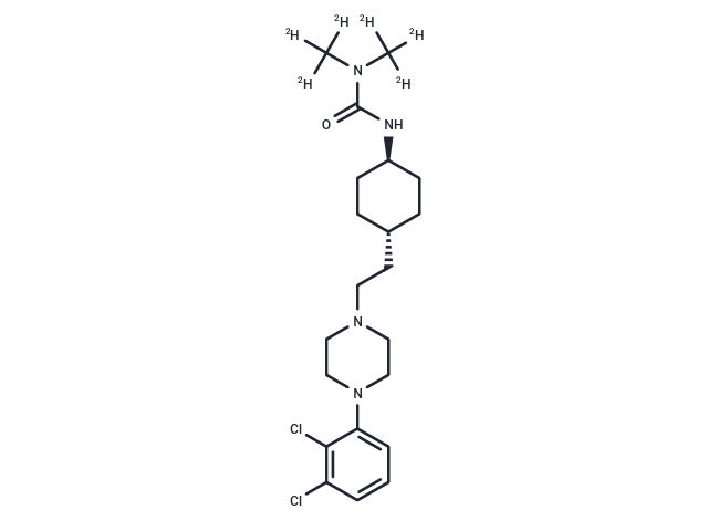 化合物 Cariprazine D6,Cariprazine D6