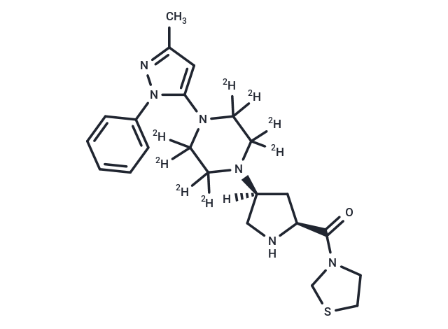 化合物 Teneligliptin D8,Teneligliptin D8