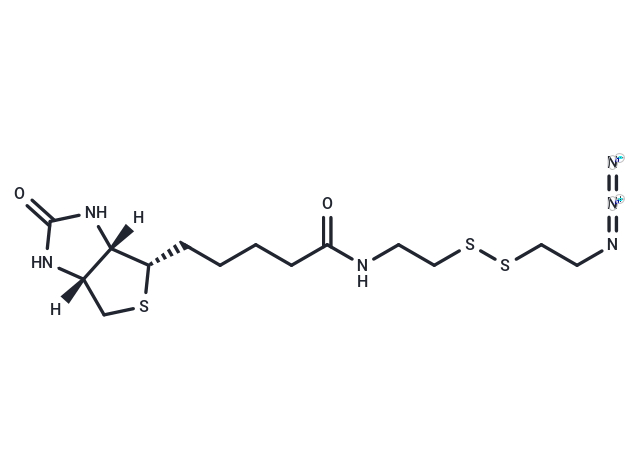 化合物 Azide-C2-SS-C2-biotin,Azide-C2-SS-C2-biotin