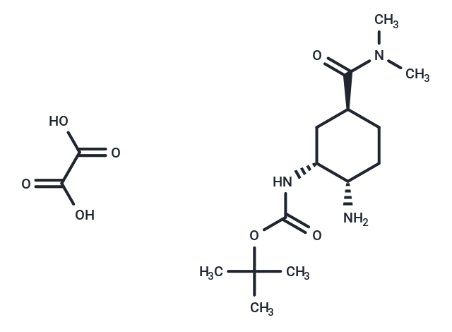 化合物 tert-Butyl ((1R,2S,5S)-2-amino-5-(dimethylcarbamoyl)cyclohexyl)carbamate oxalate,tert-Butyl ((1R,2S,5S)-2-amino-5-(dimethylcarbamoyl)cyclohexyl)carbamate oxalate