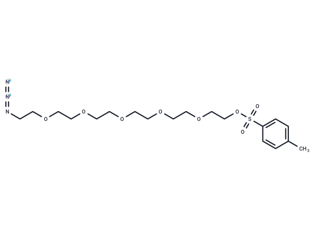 化合物 Azide-PEG6-Tos,Azide-PEG6-Tos